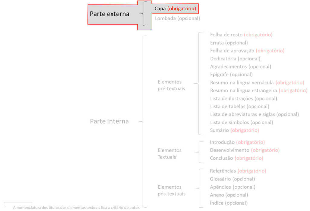 Estrutura capa