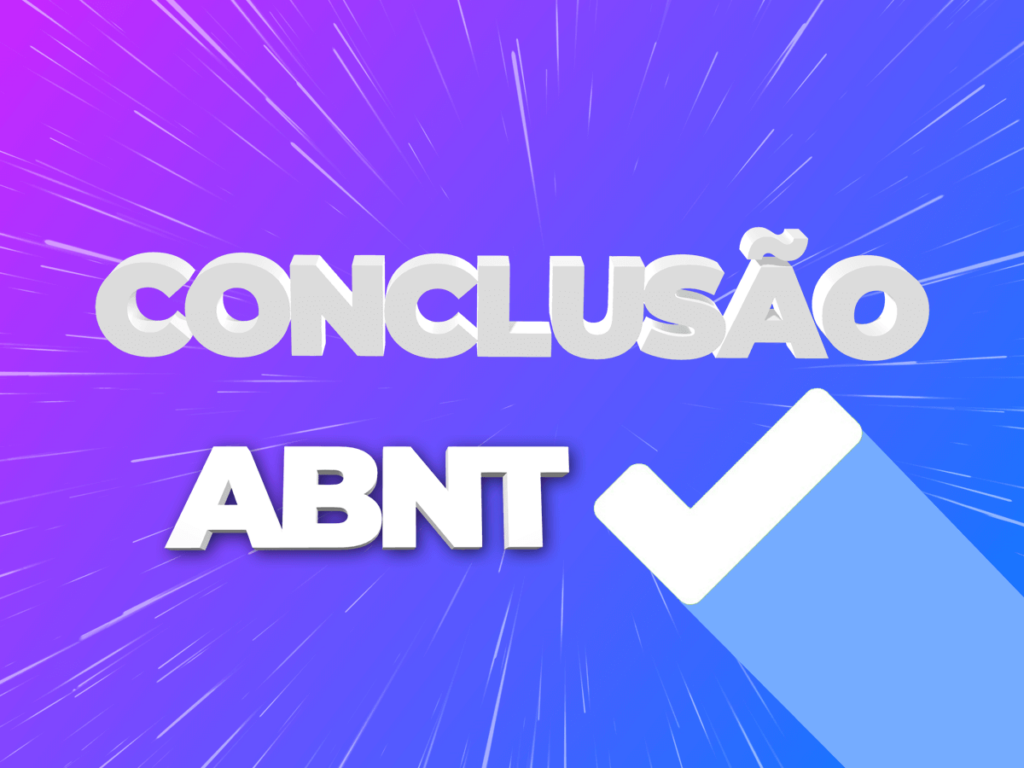 Conclusão abnt