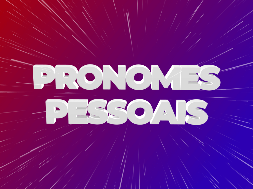 Pronomes pessoais