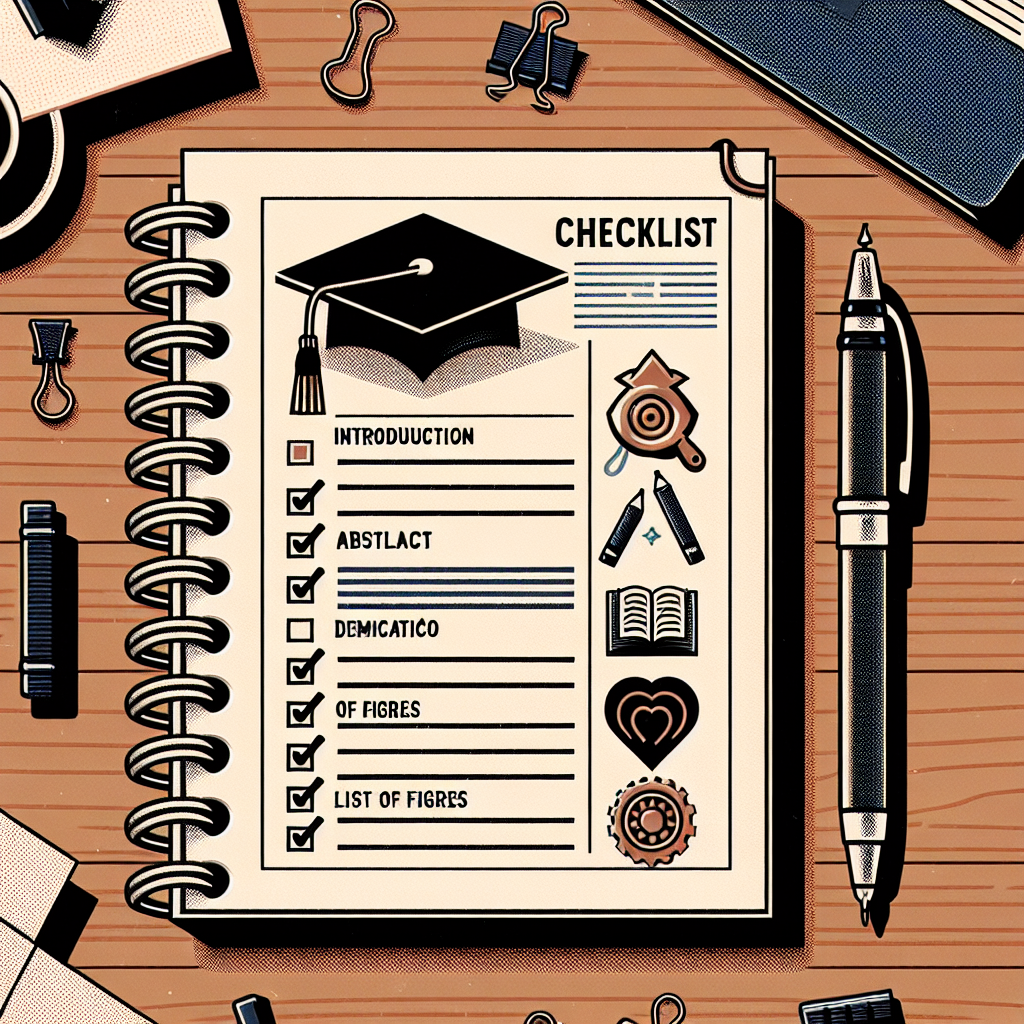 “Checklist dos Elementos Pré-Textuais: O que Não Pode Faltar no Seu TCC”
