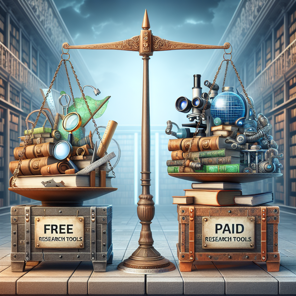 Ferramentas de Pesquisa Gratuitas vs. Pagas: Vale a Pena Investir?