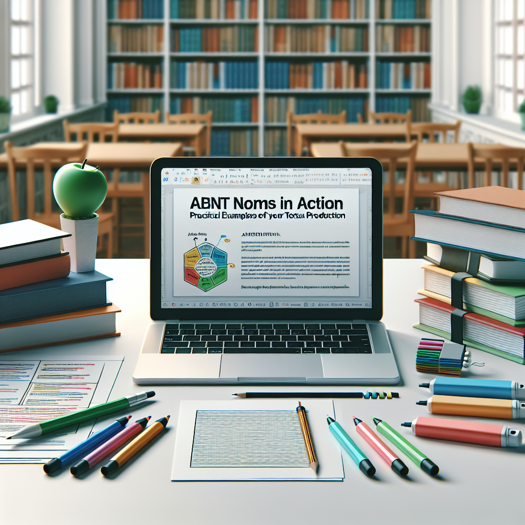Normas ABNT em Ação: Exemplos Práticos para sua Produção Textual